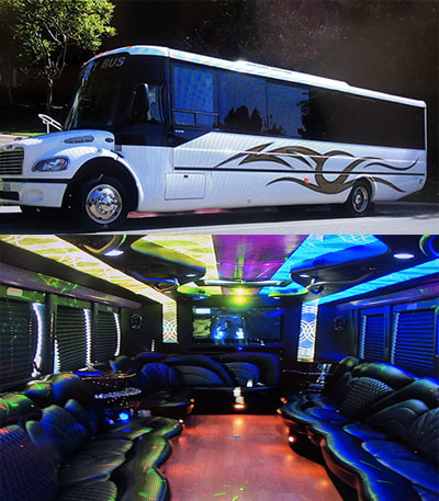 Limousine, Airport Sedan Car Service, Party Buses, Spring, Tomball, The Woodlands